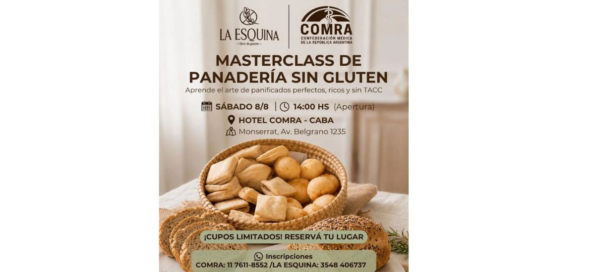 Masterclass de Panadería Sin Gluten